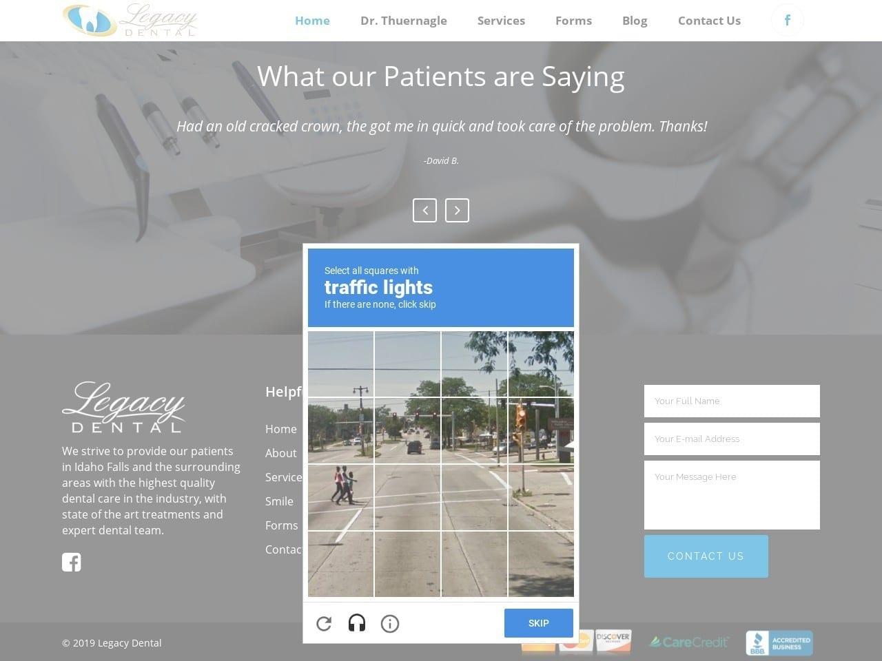 Legacy Dental screenshot