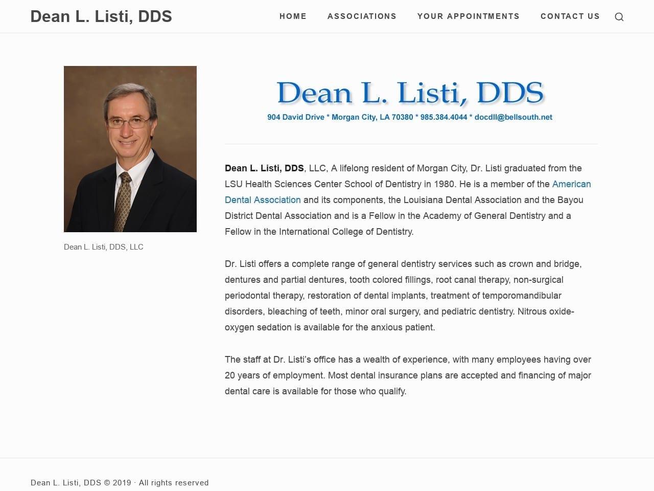 Listi Dean L DDS