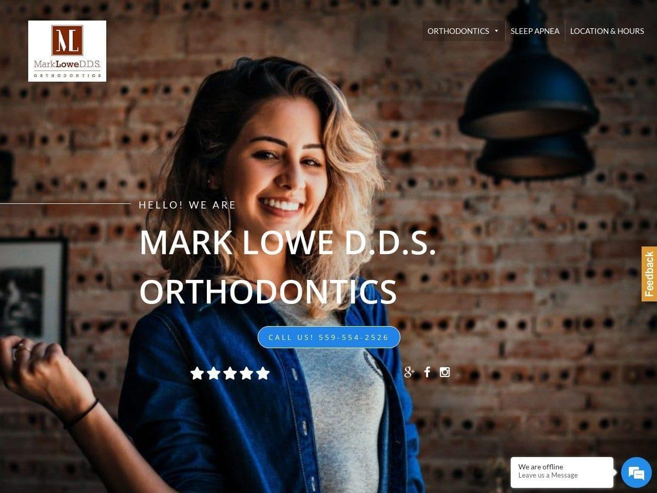 Mark Lowe D.D.S. Orthodontics screenshot