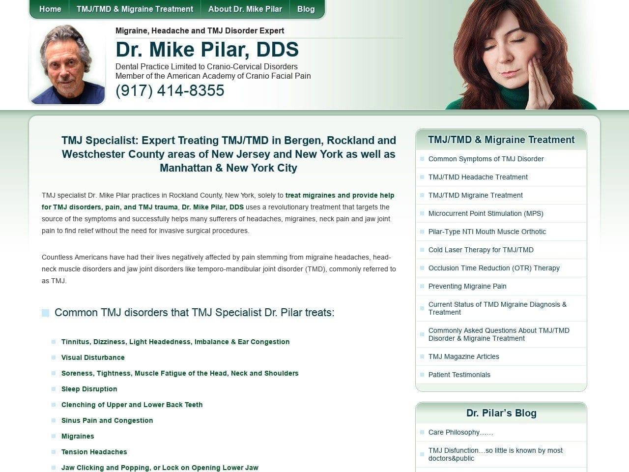 Dr Mike Pilar Migraine Headache Dentist