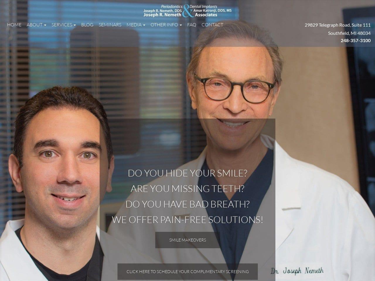 Joseph R. Nemeth Dds Dentist
