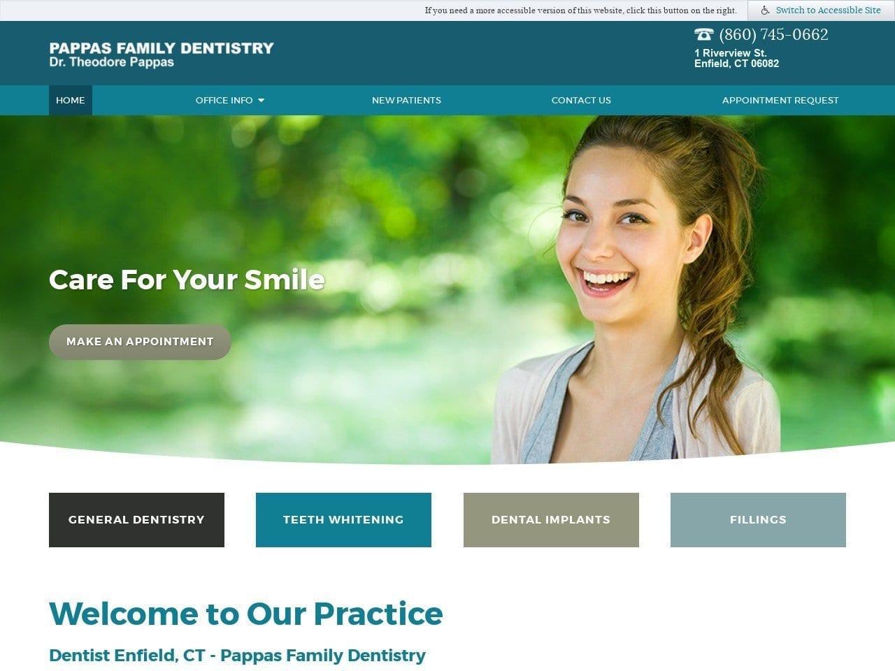 Pappas Family Dentist screenshot