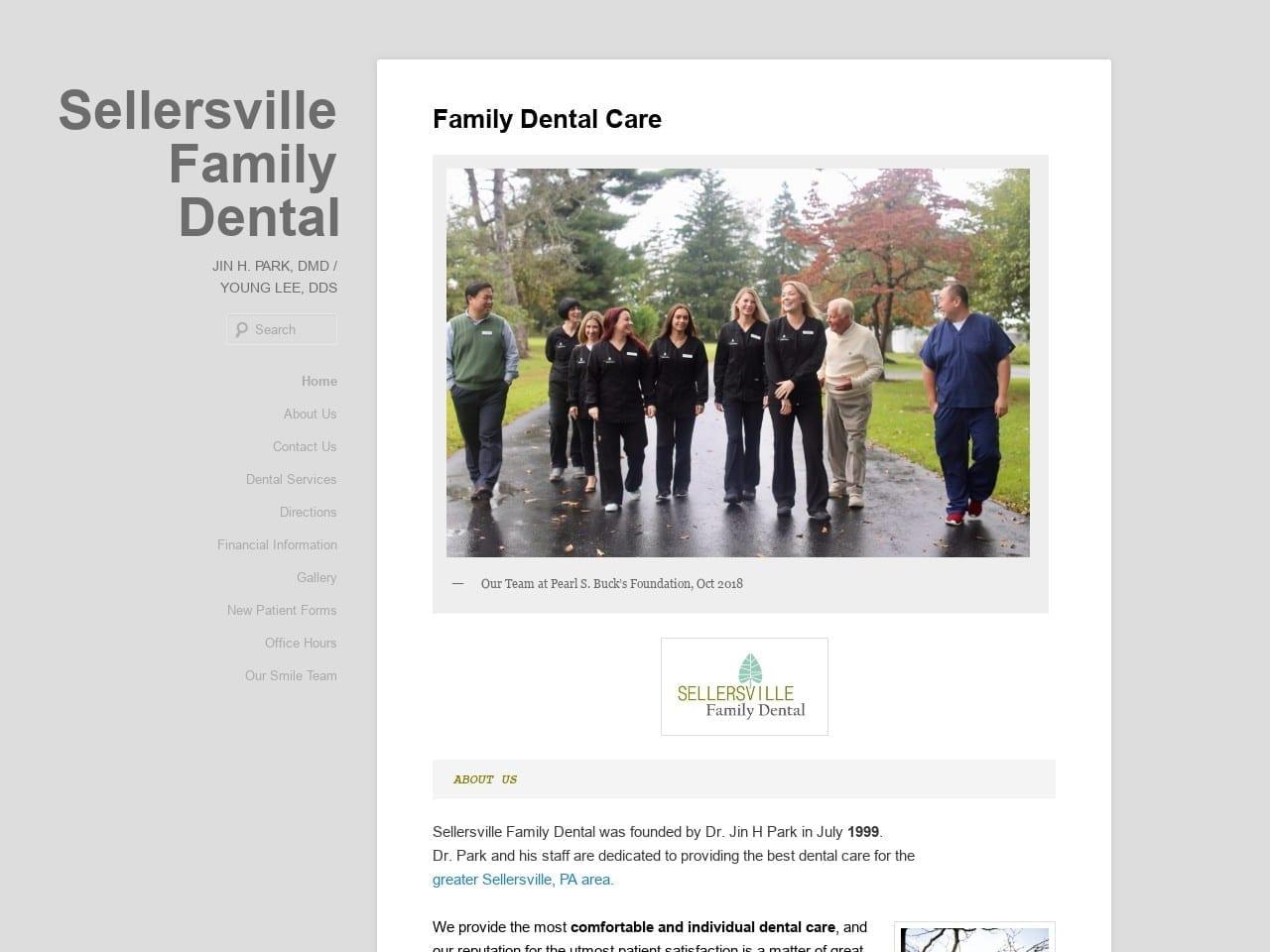 Sellersville Family Dental screenshot