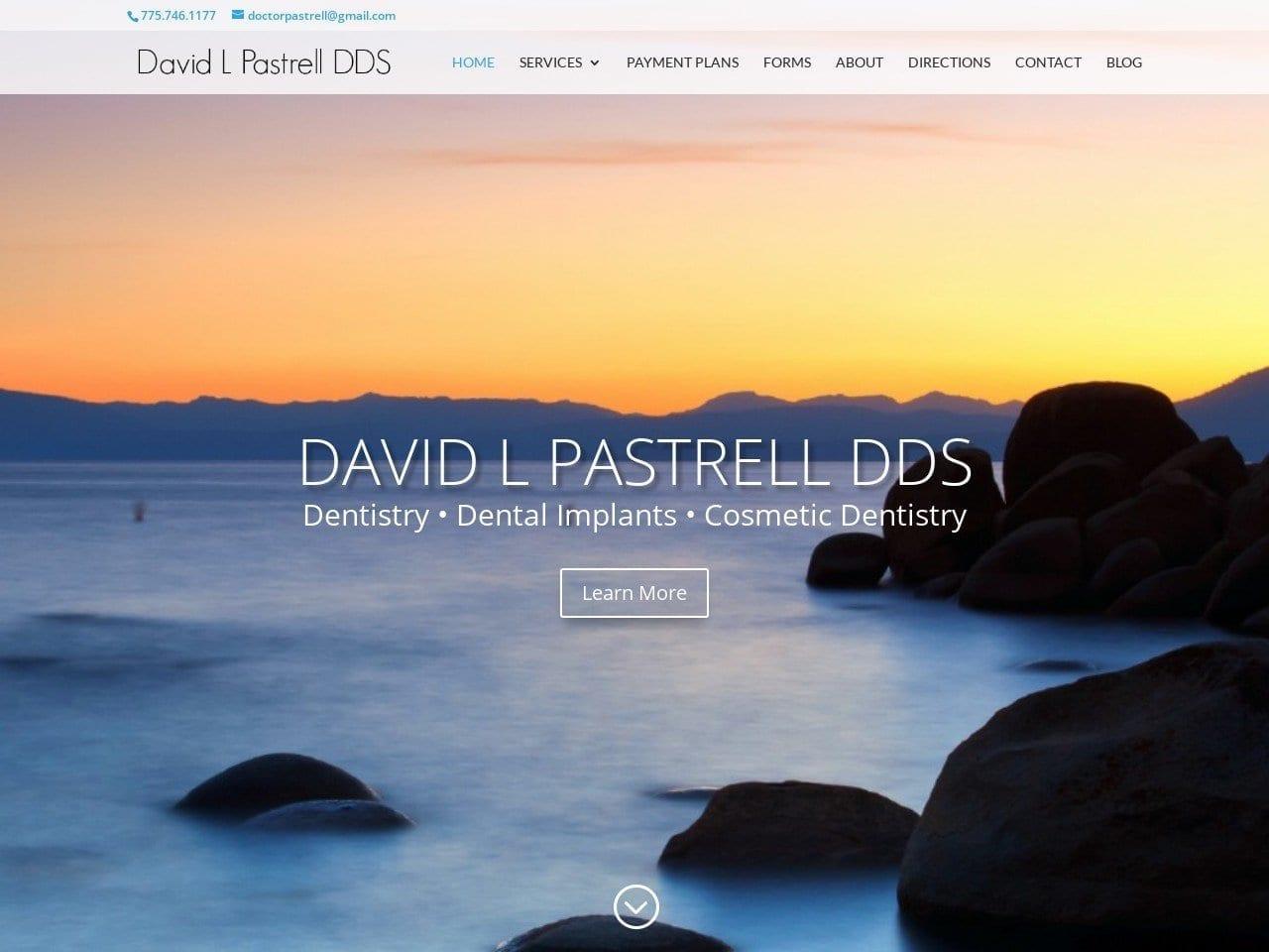 David L Pastrell DDS screenshot