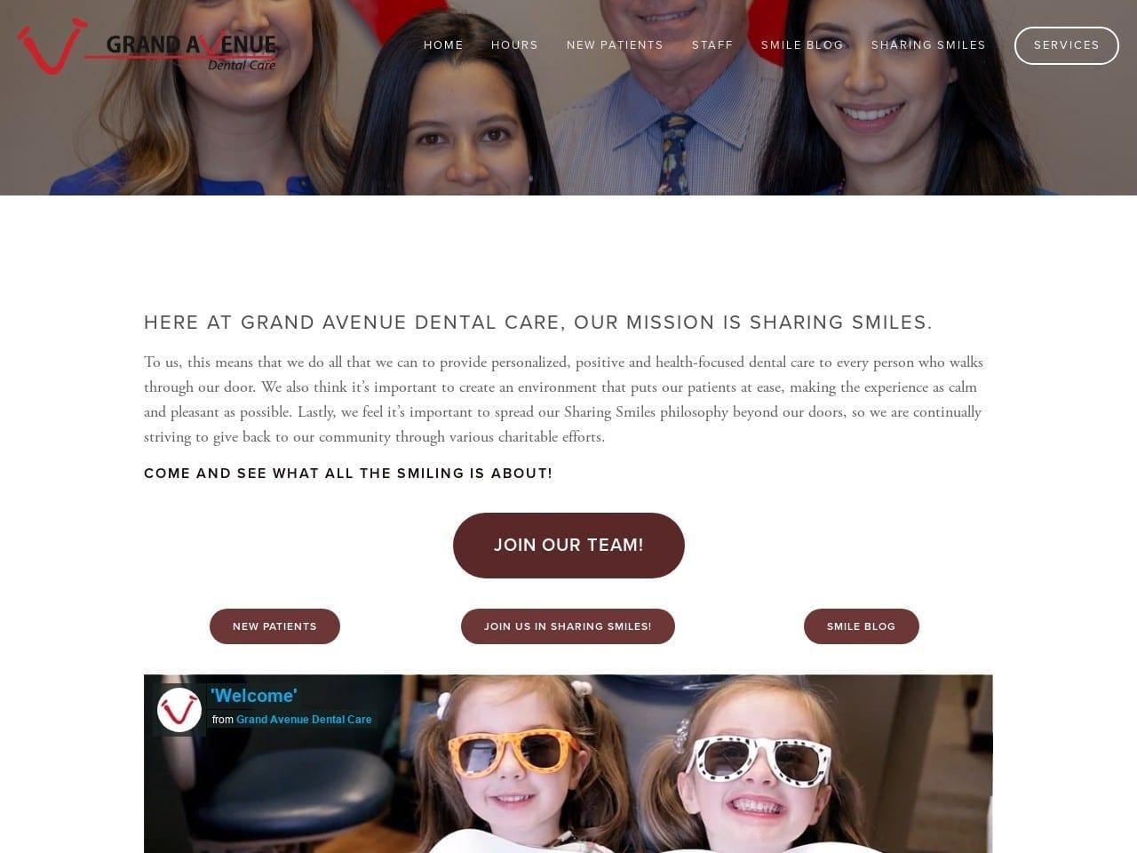 Grand Avenue Dental Care screenshot