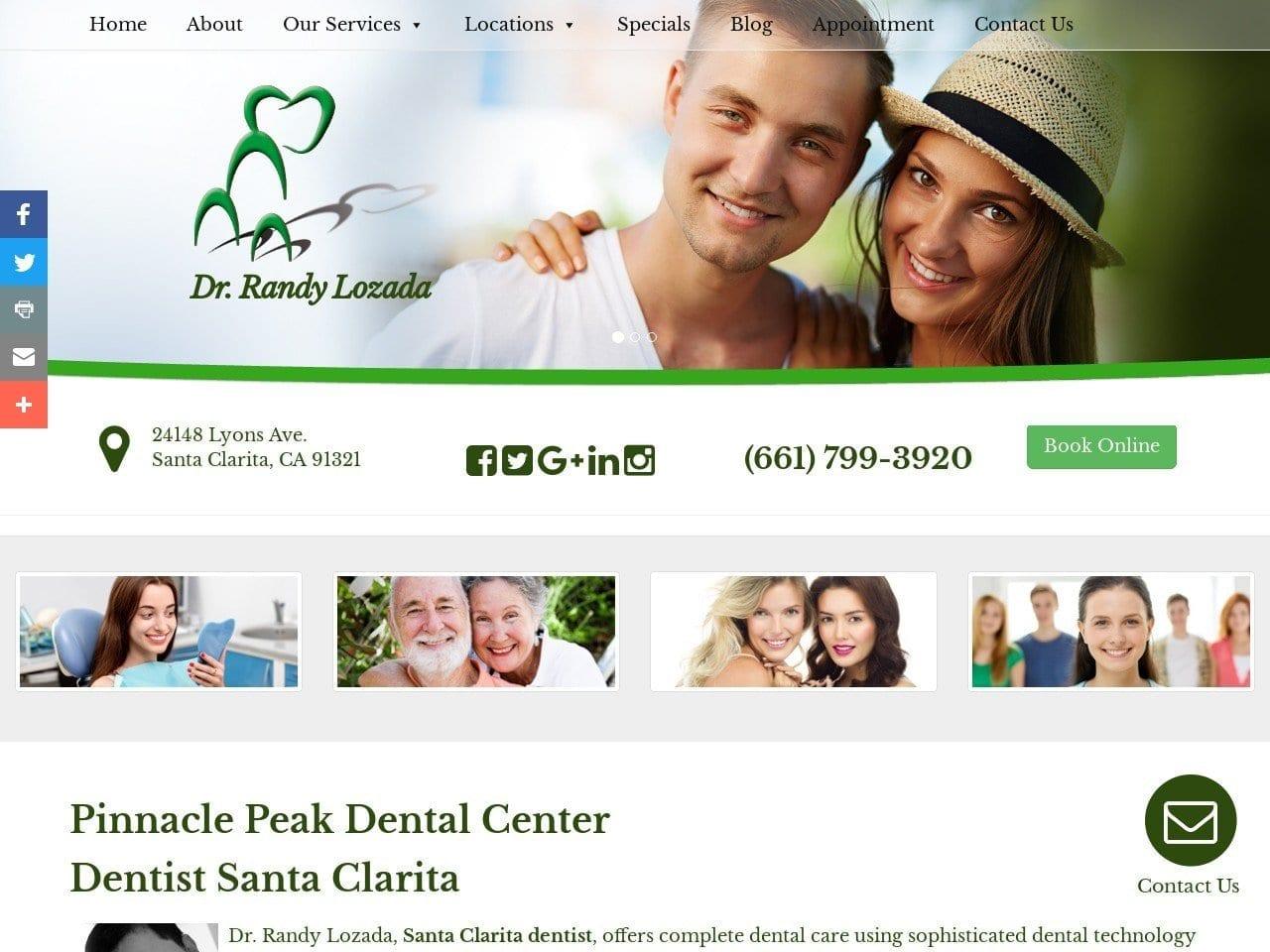 Pinnnacle Peak Dental Center screenshot