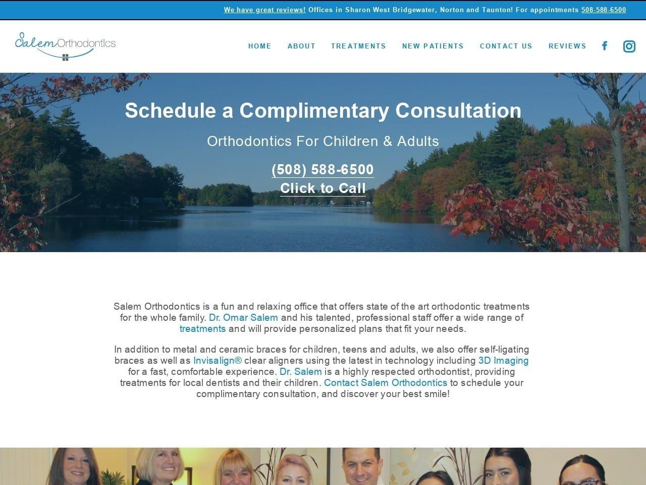 Salem Orthodontics screenshot
