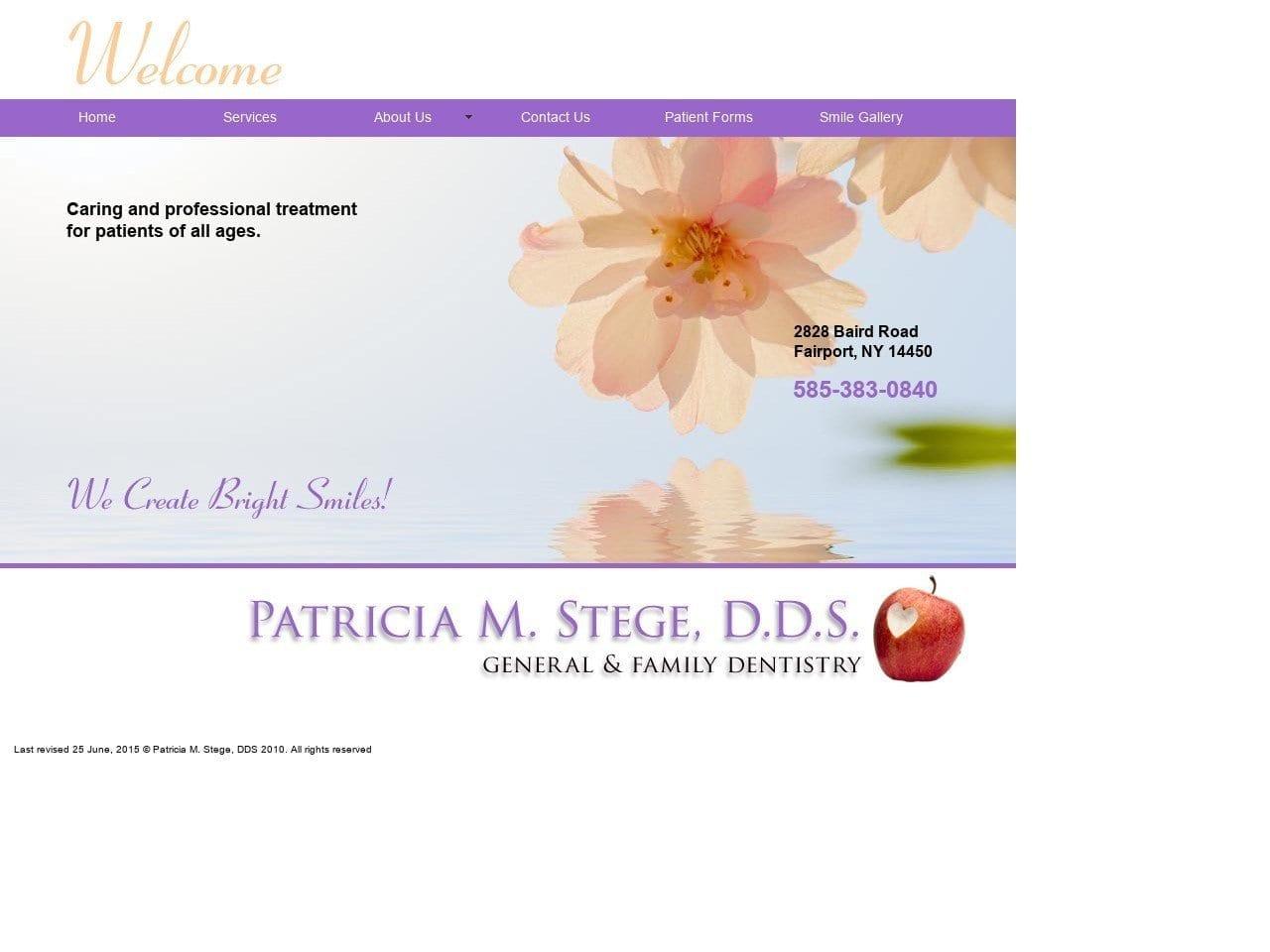 Stege Patricia M DDS screenshot