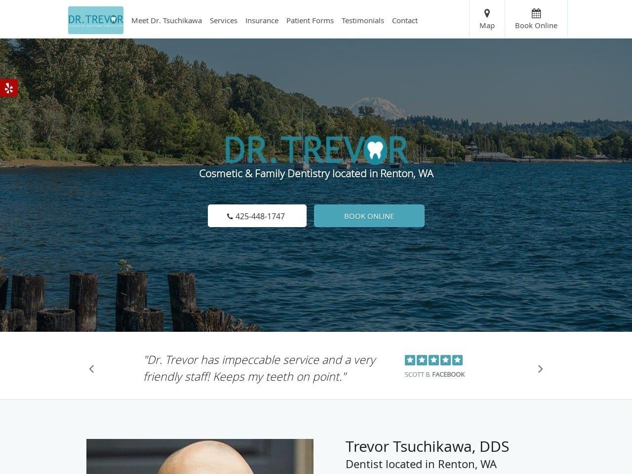 Trevor Tsuchikawa DDS PLLC screenshot