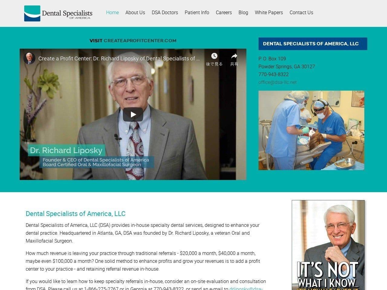 Dental Specialist of America screenshot