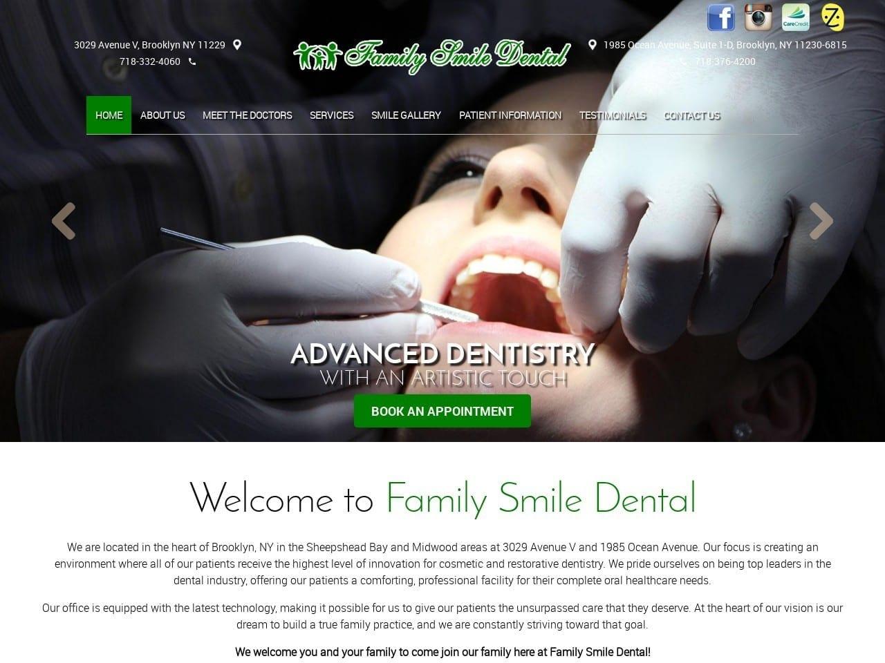 Family Smile Dental Suler Anna Z DDS screenshot