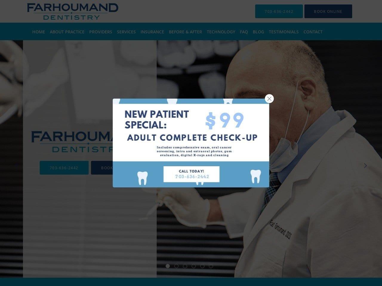 Farhoumand Farah DDS screenshot