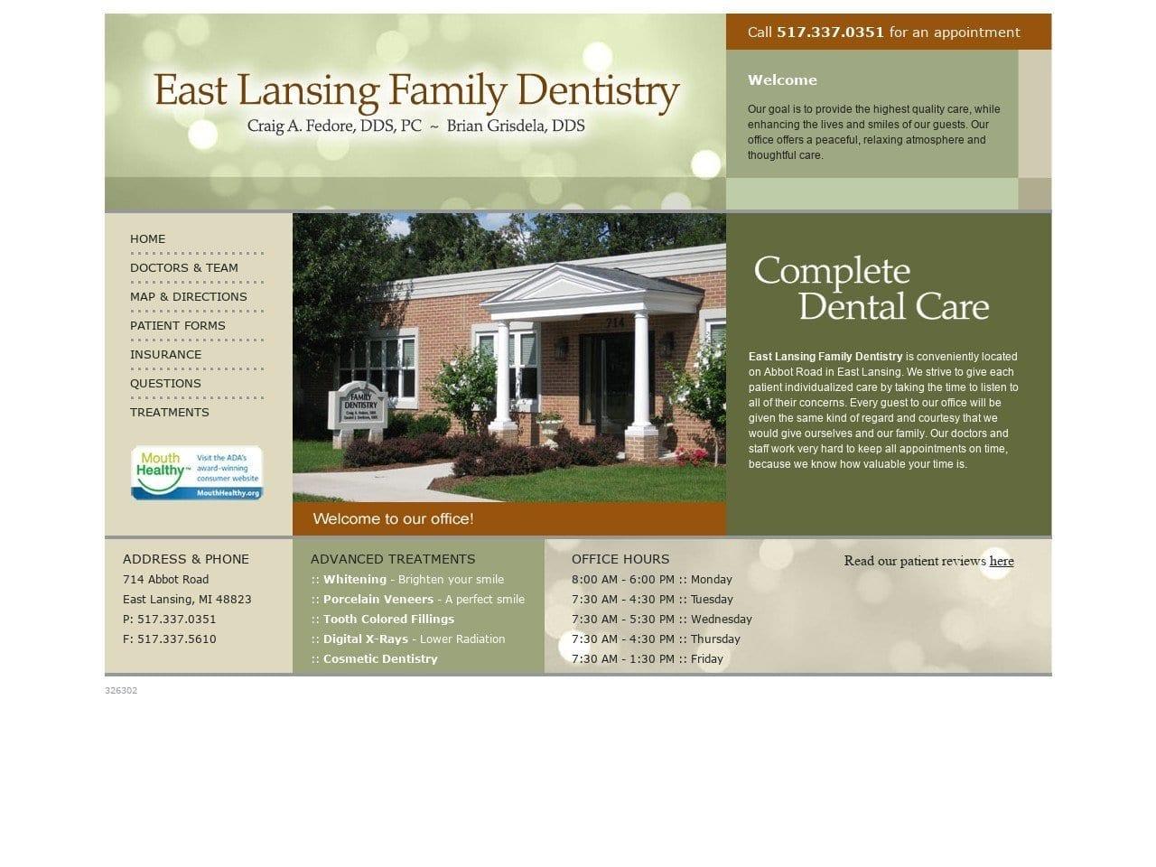 E L Family Dentist screenshot