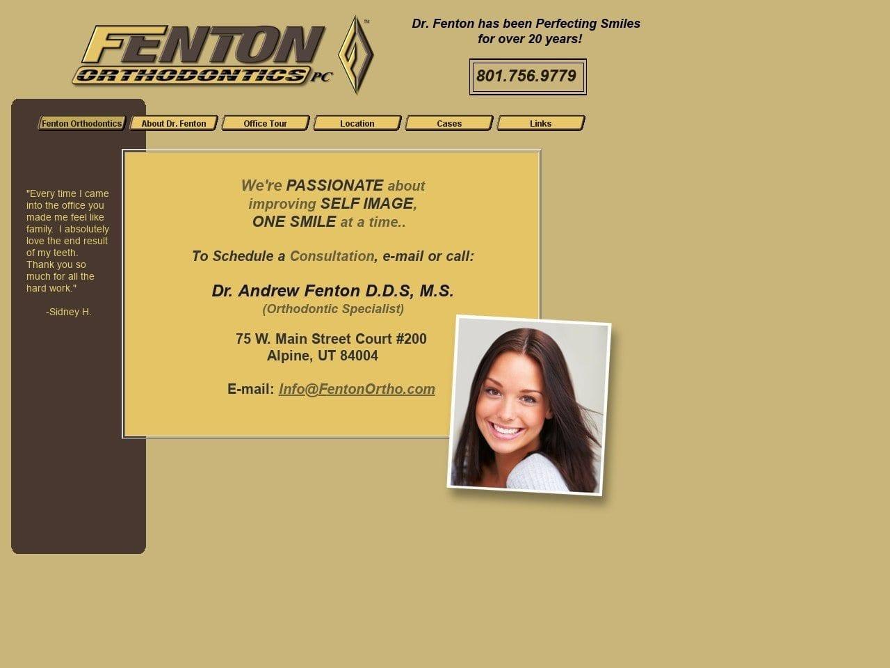 Fenton Orthodontics PC screenshot