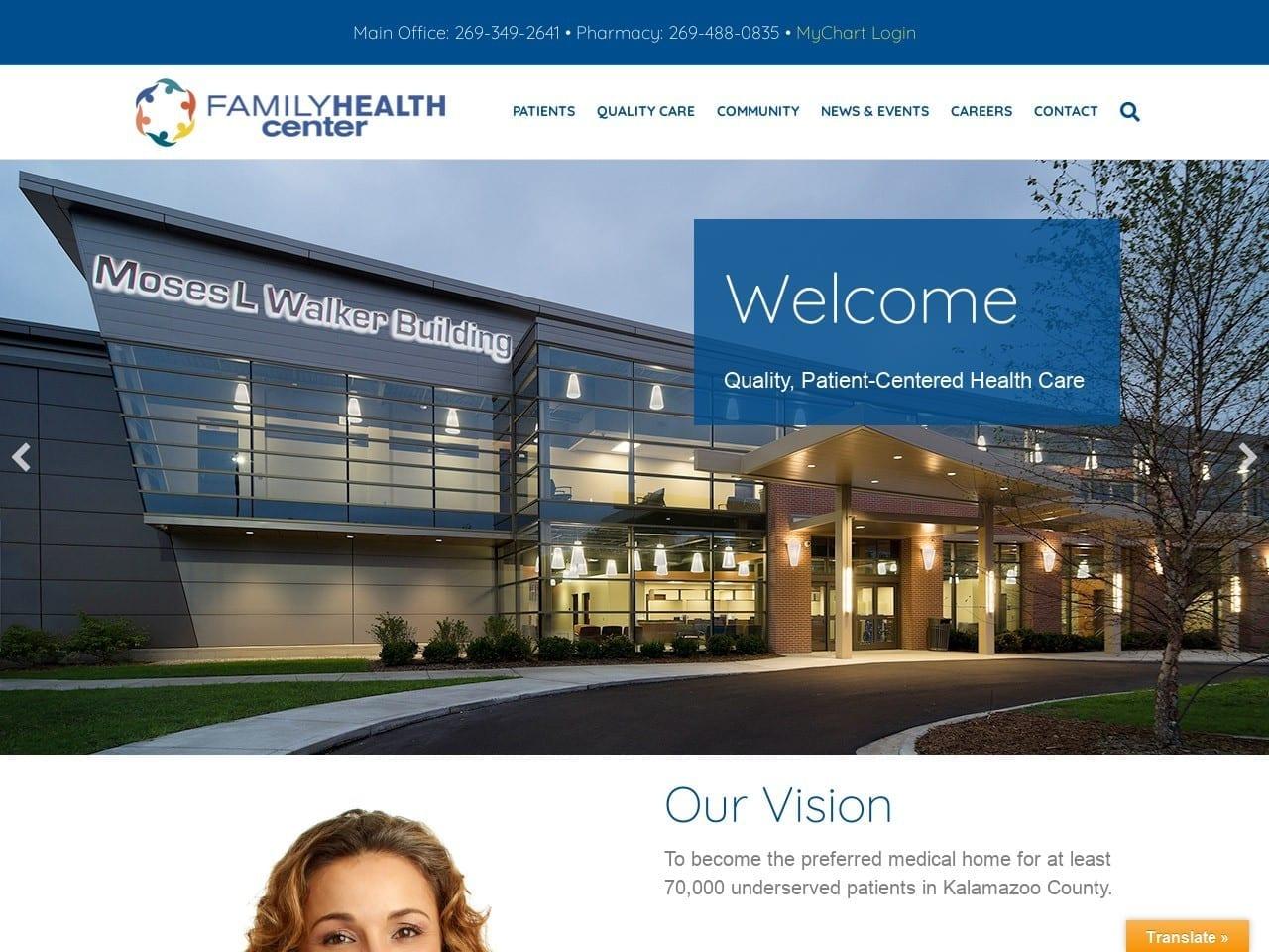 Family Health Center Dental screenshot