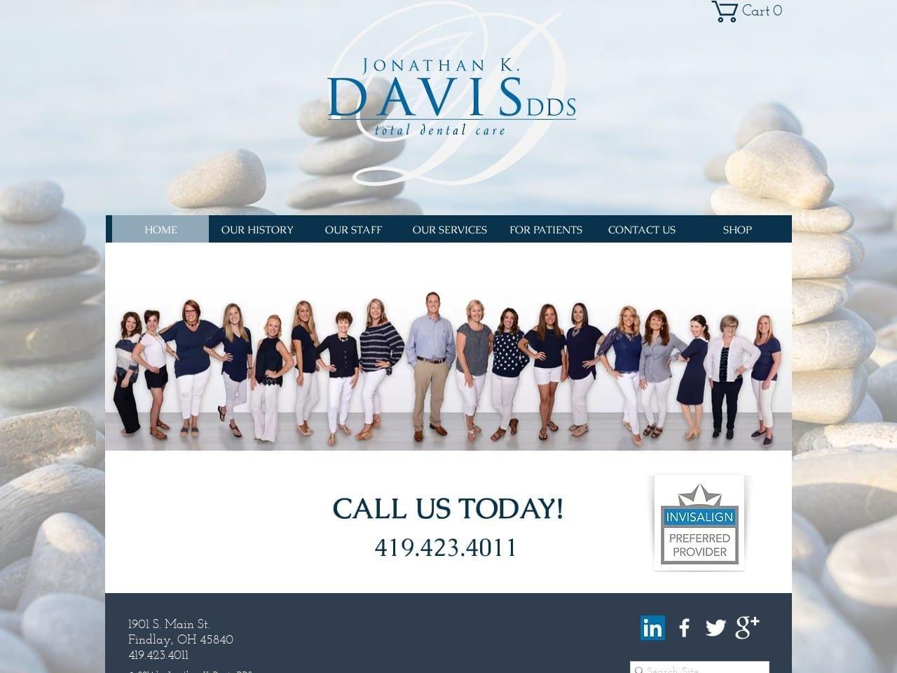Jonathan K Davis D.D.S. screenshot