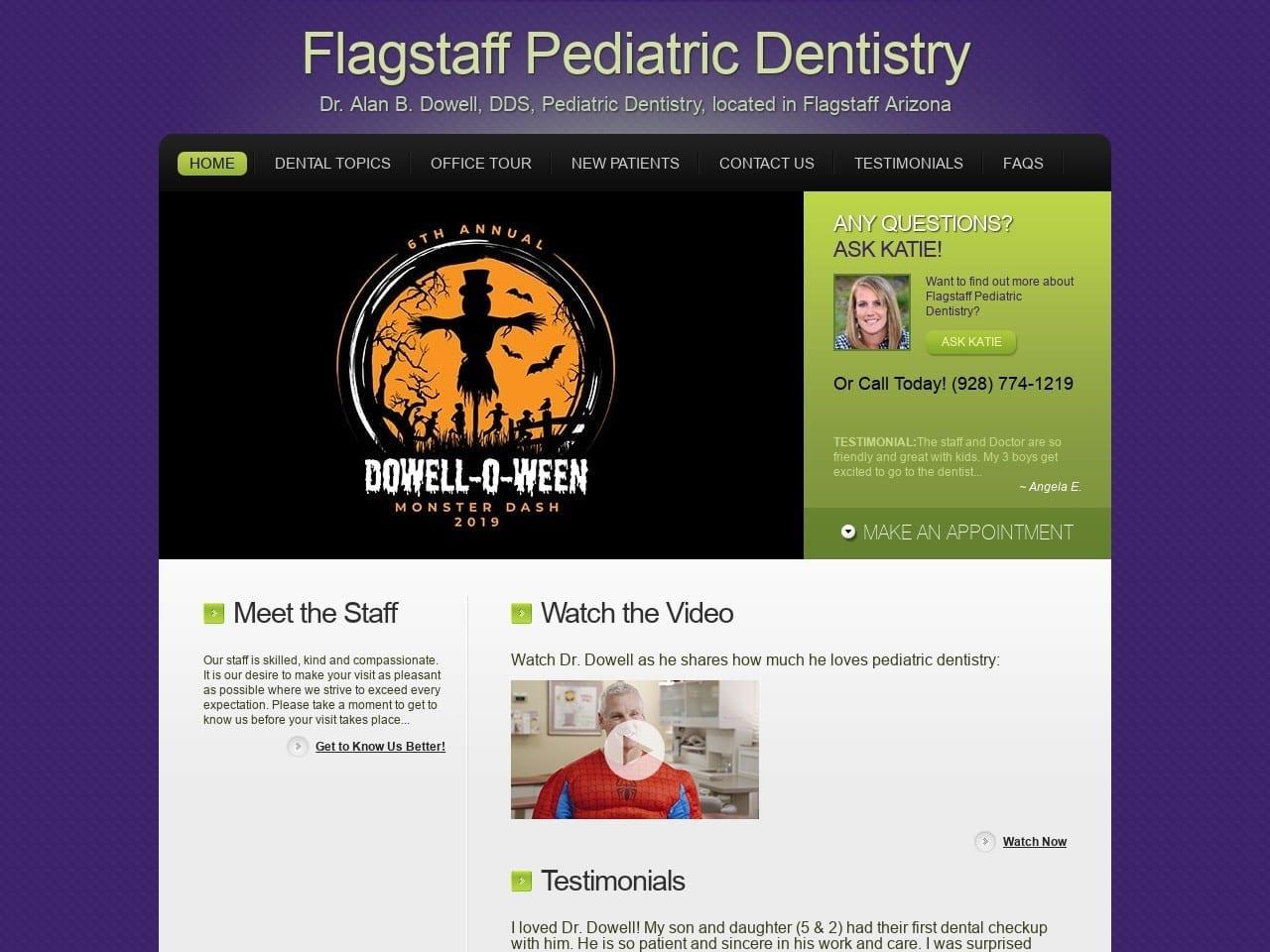 Dr. Alan B. Dowell DDS screenshot