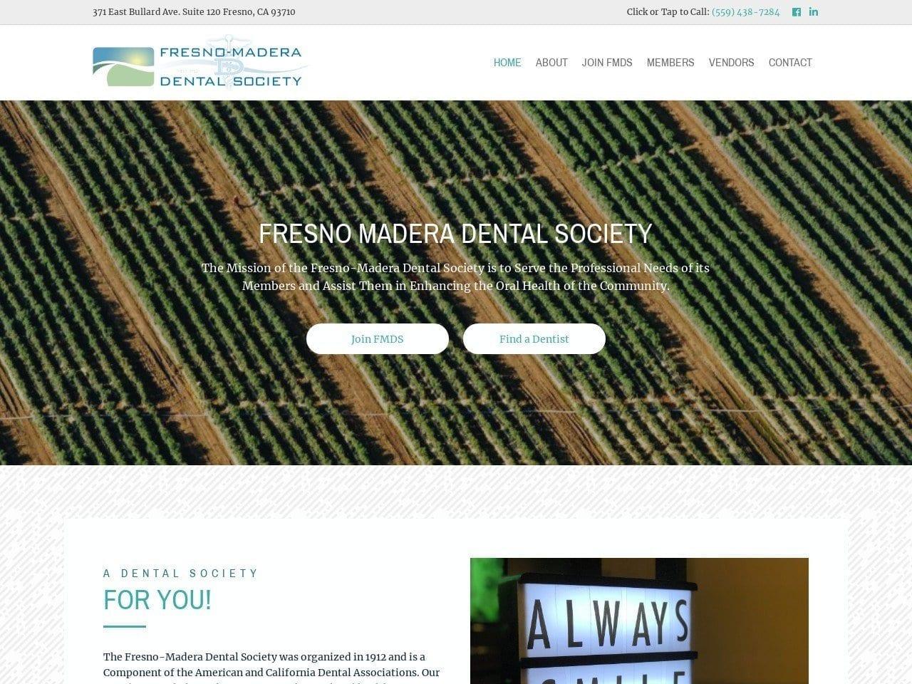Fresno-Madera Dental Society screenshot