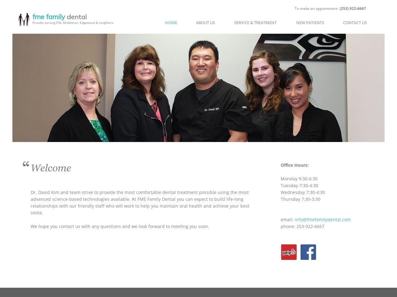 FME Family Dental screenshot