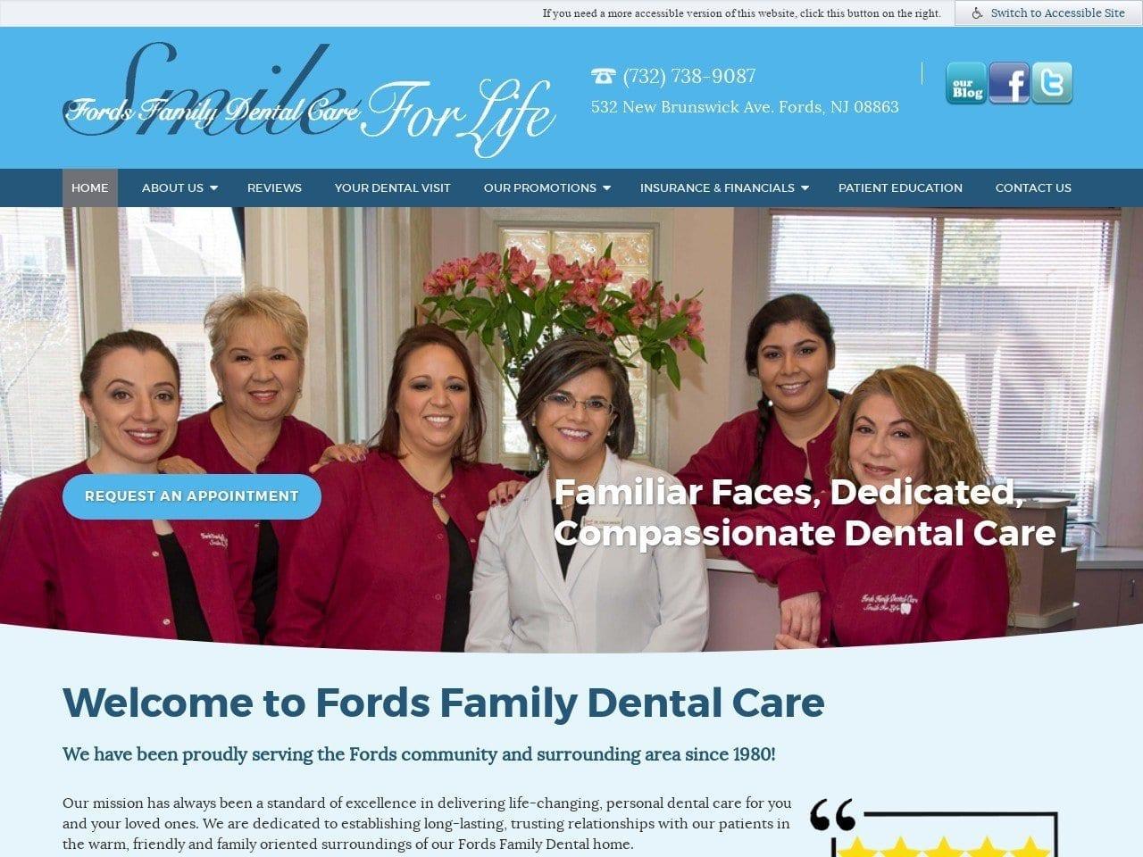 Fords Family Dental Care screenshot