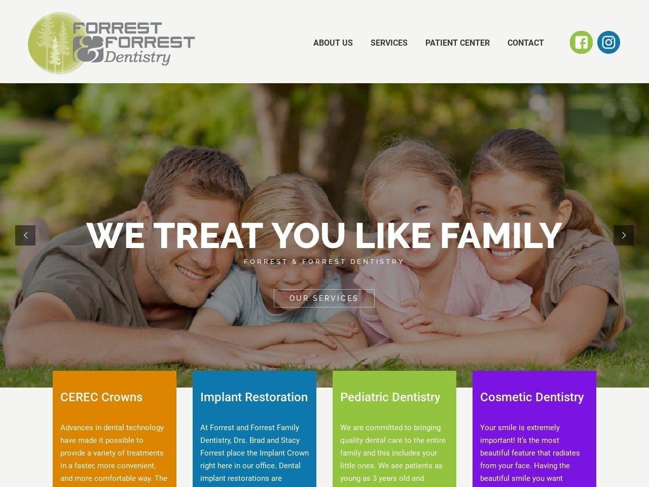 Forrest/Forrest Family Dentist screenshot