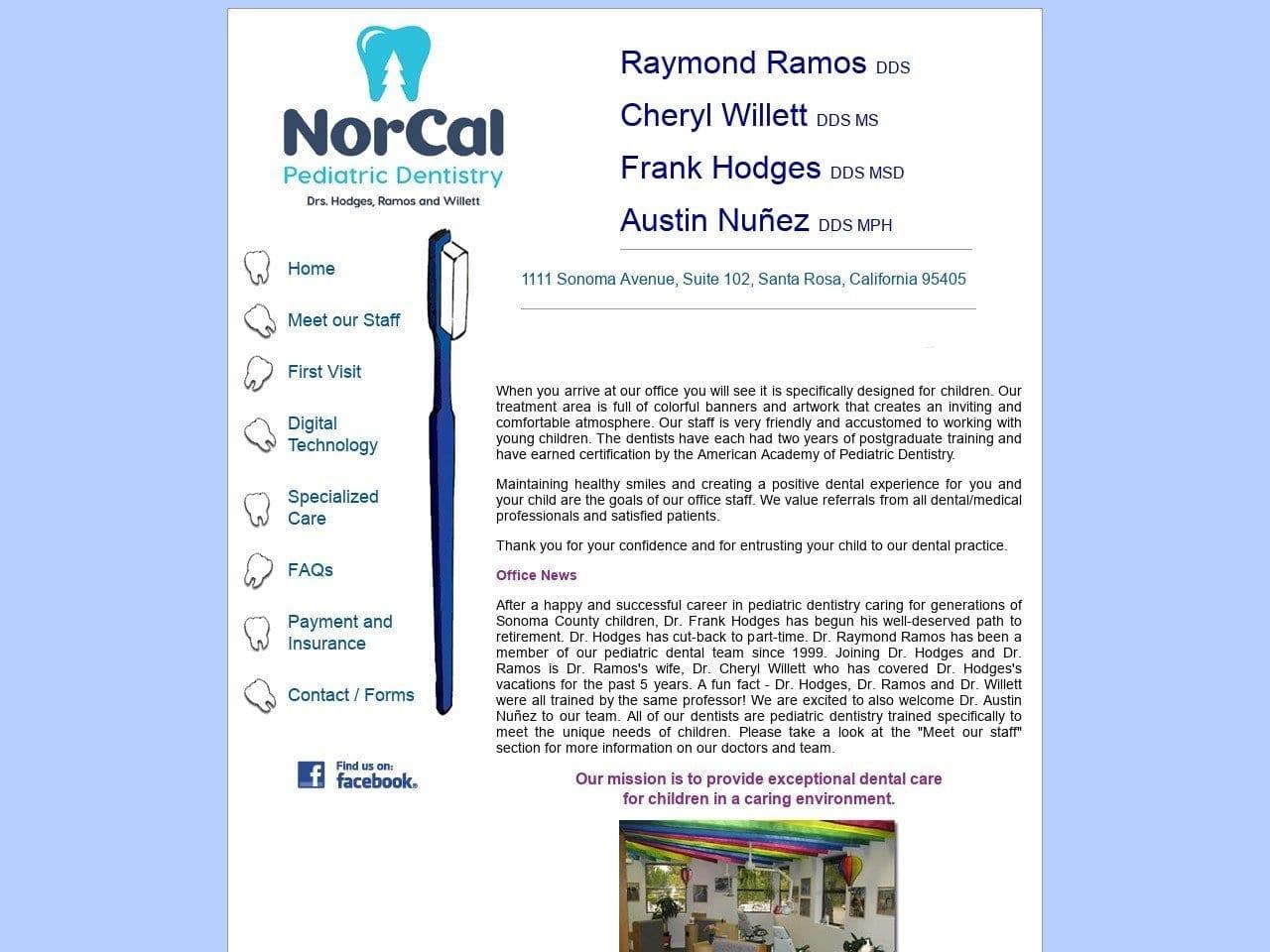 Hodges Frank R DDS screenshot