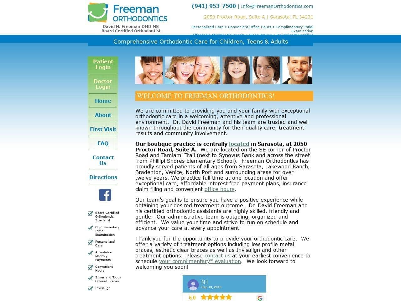 Freeman David DMD MS screenshot