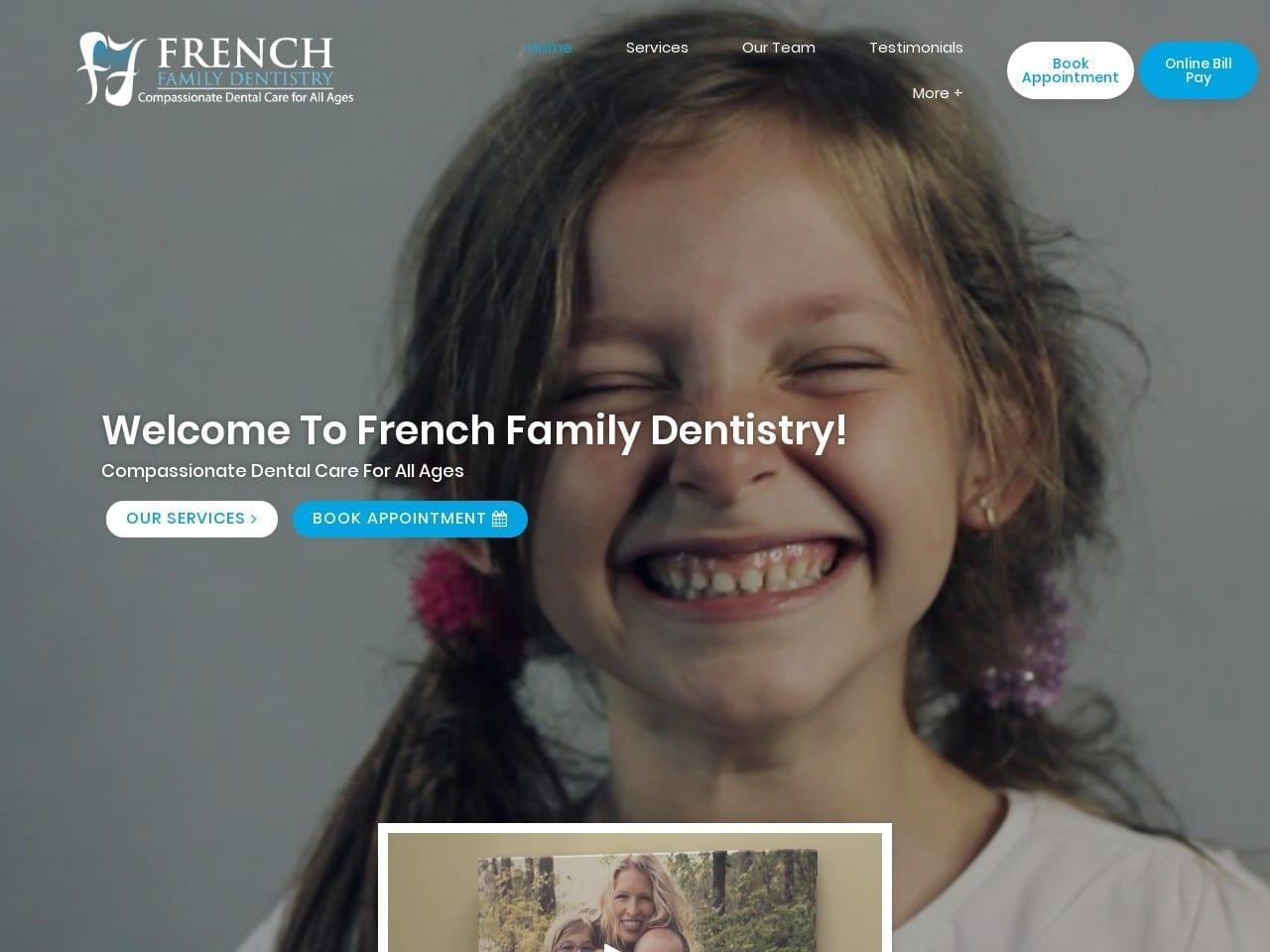 French Family Dentist screenshot