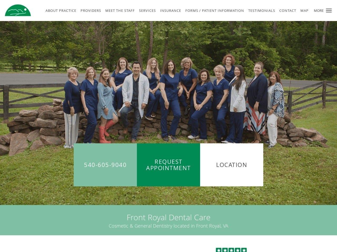 Front Royal Dental Care screenshot
