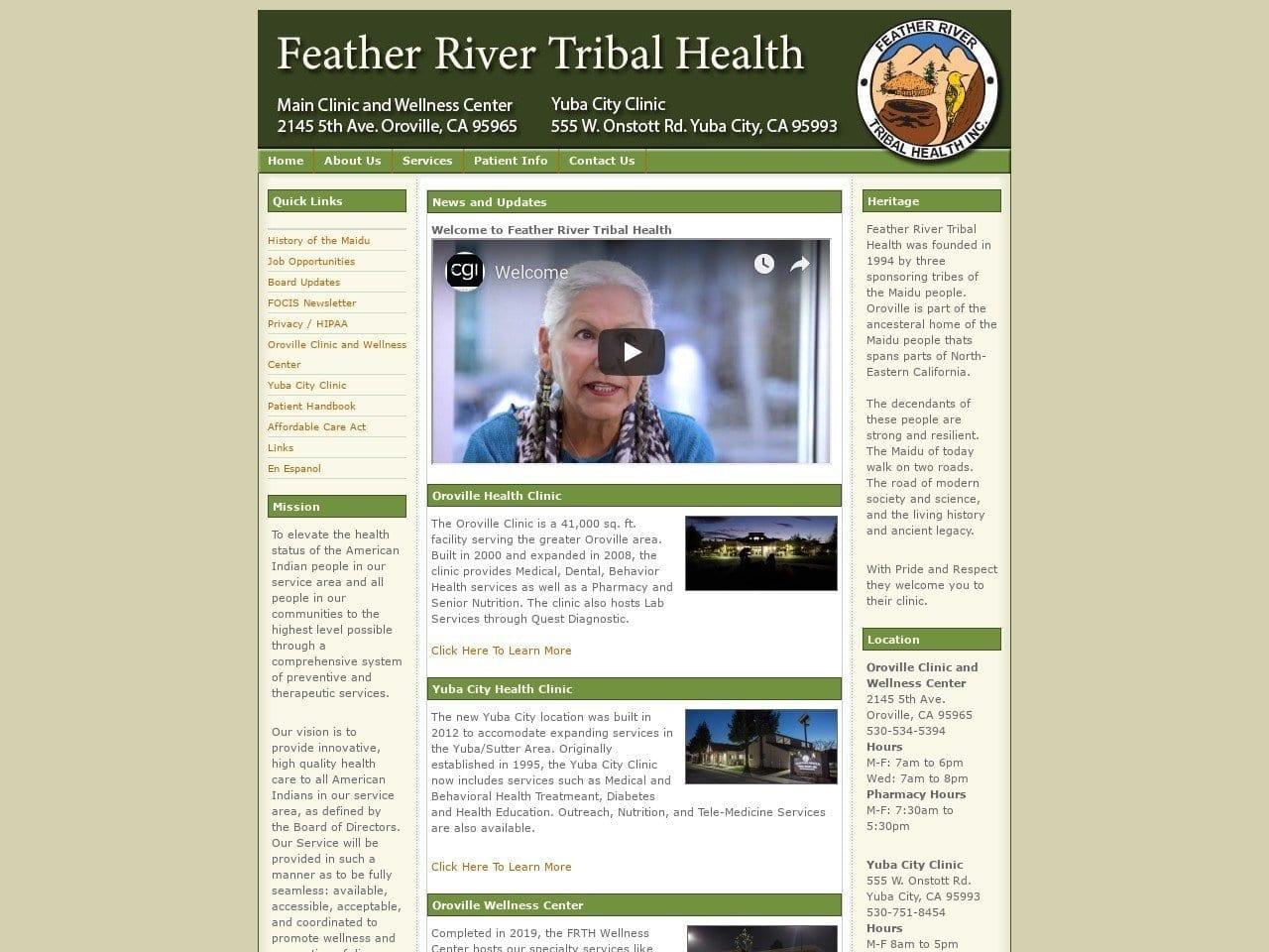Feather River Tribal Health screenshot