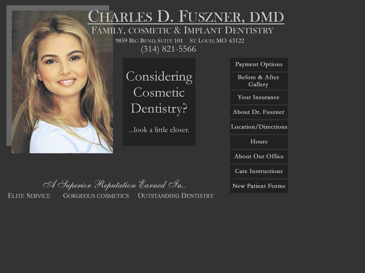 Dr. Charles D. Fuszner DMD screenshot