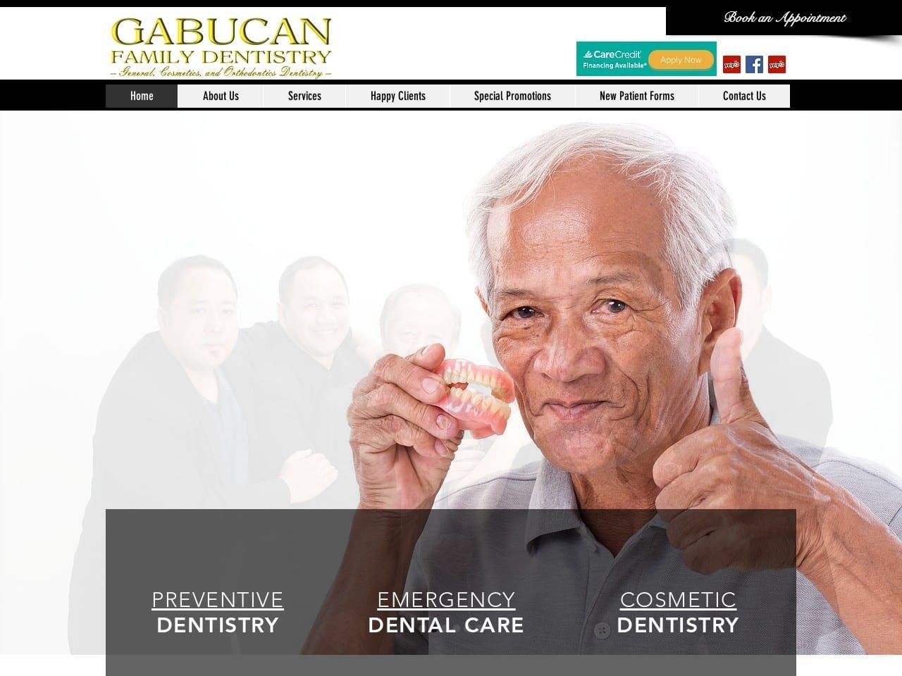 Gabucan Family Dentist screenshot