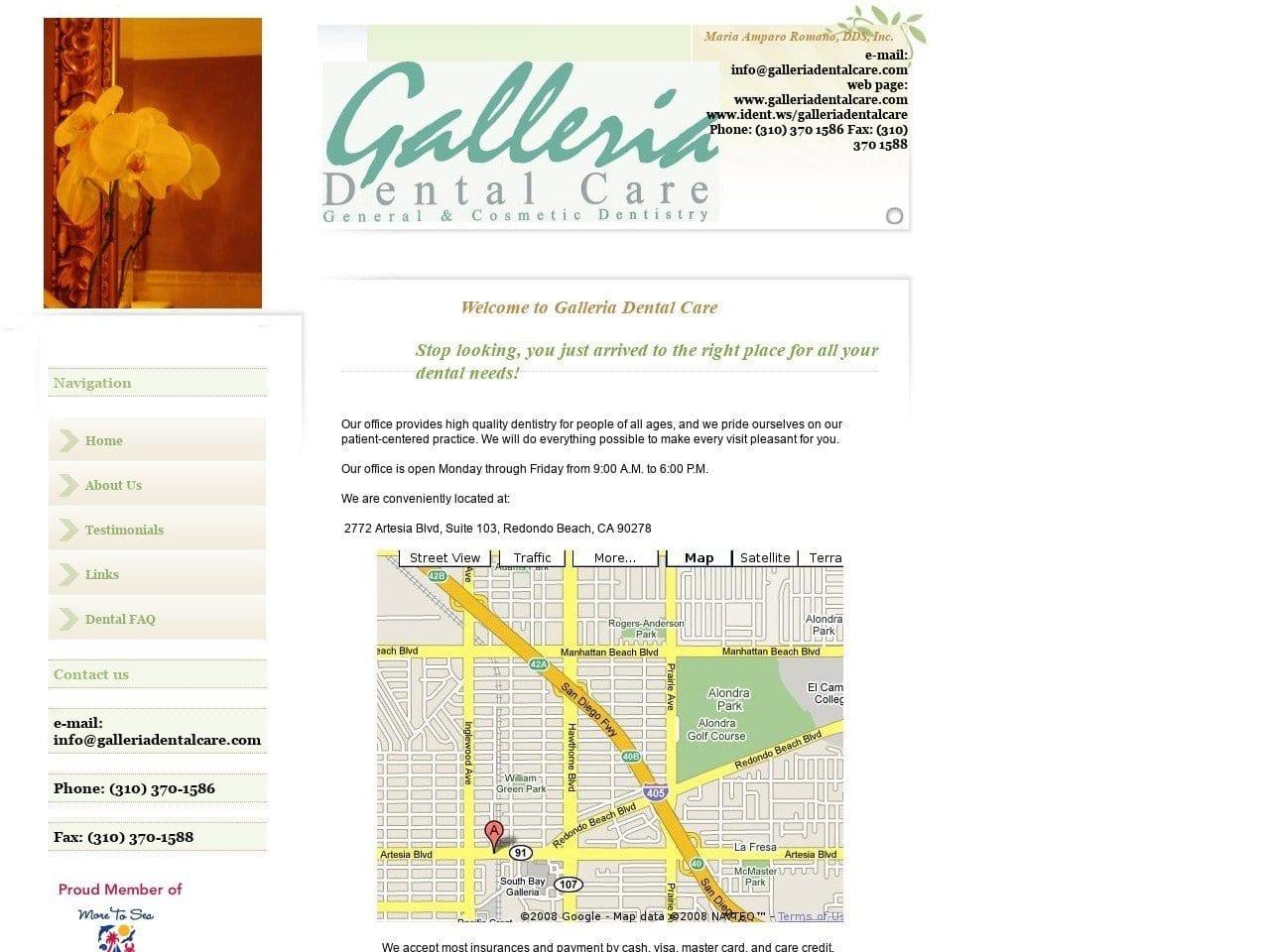 Galleria Dental Care screenshot