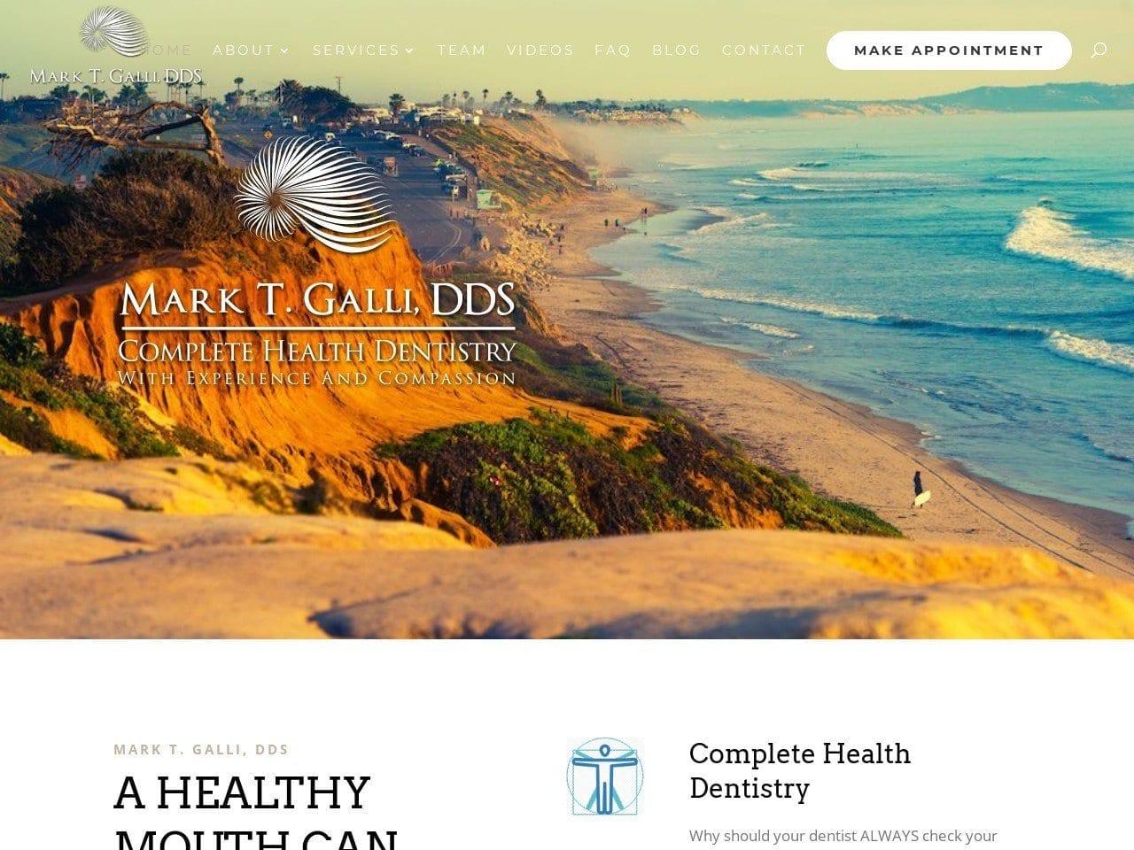 Dr. Mark T. Galli DDS screenshot