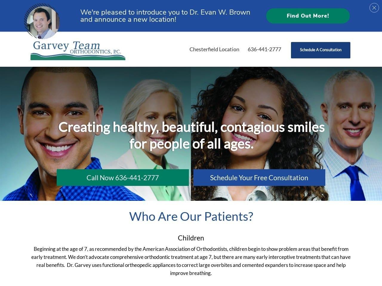 Garvey Team Orthodontics screenshot
