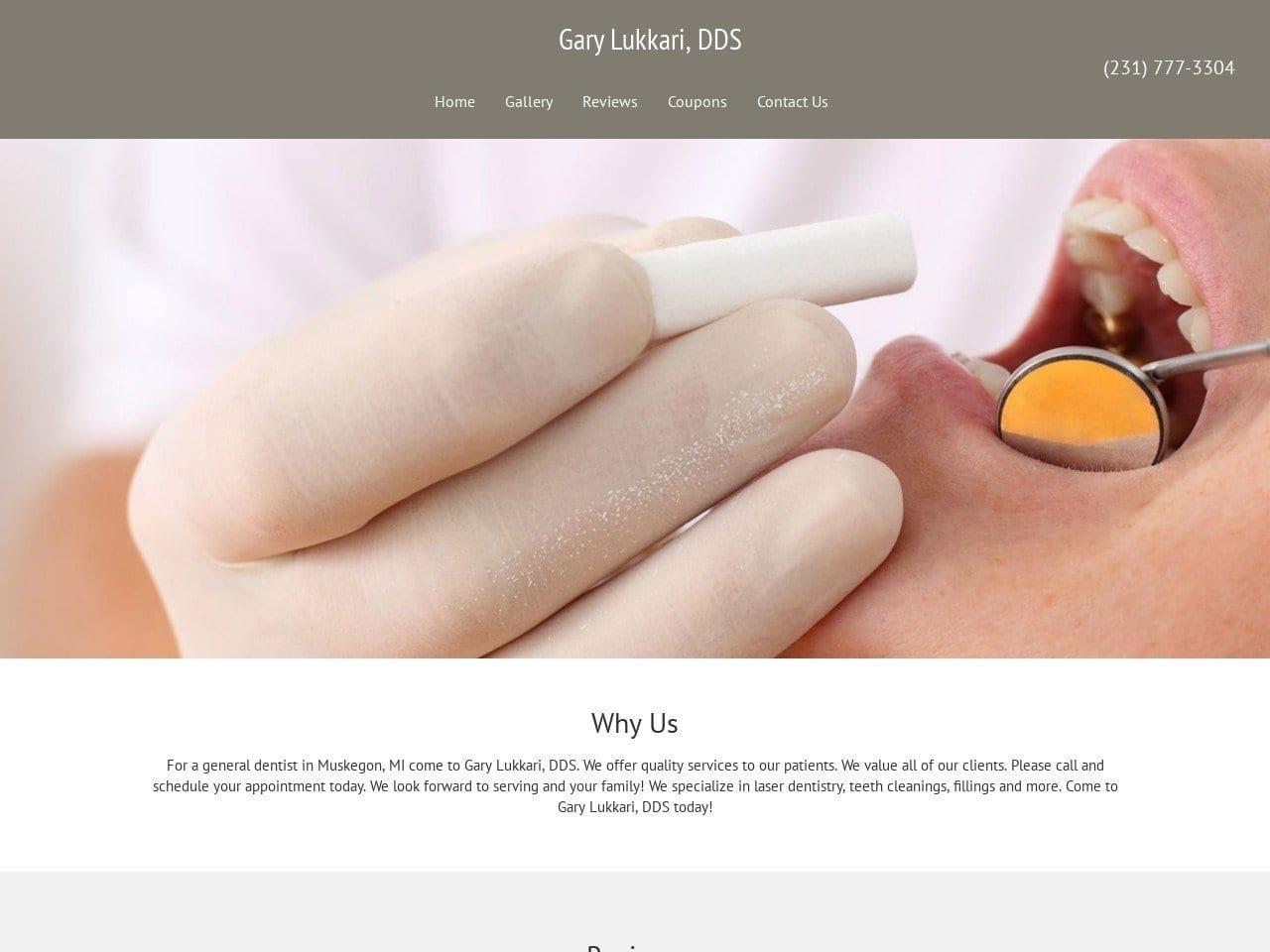 Gary Lukkari DDS screenshot