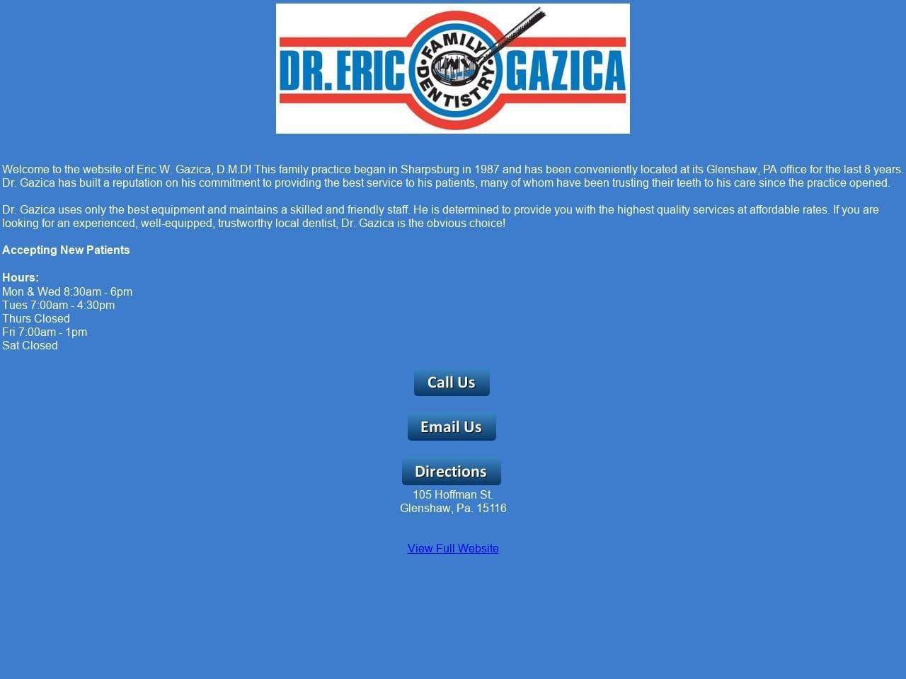 Dr. Eric Gazica Family Dentist