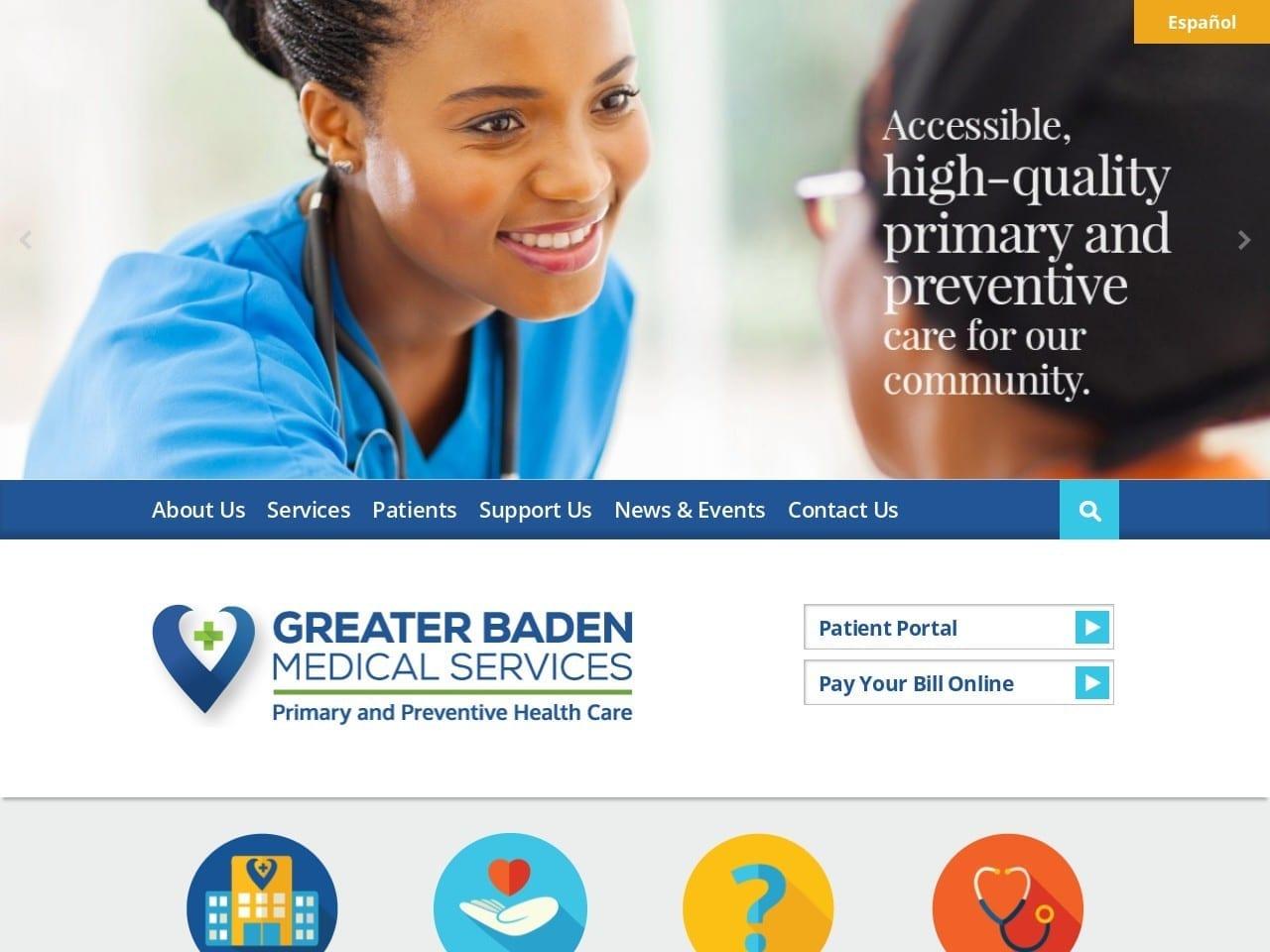 Greater Baden Medical Services screenshot