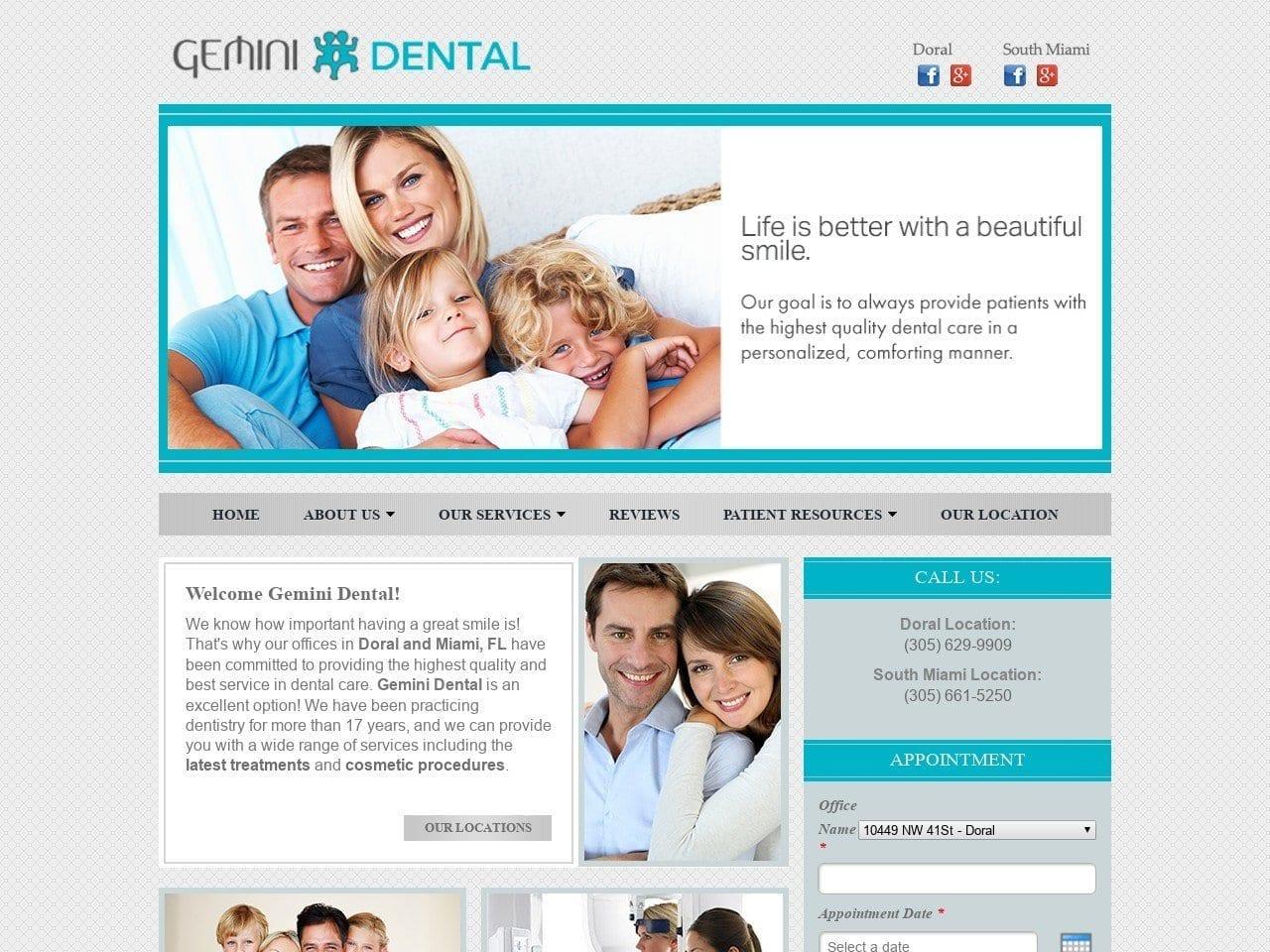 Gemini Dental screenshot