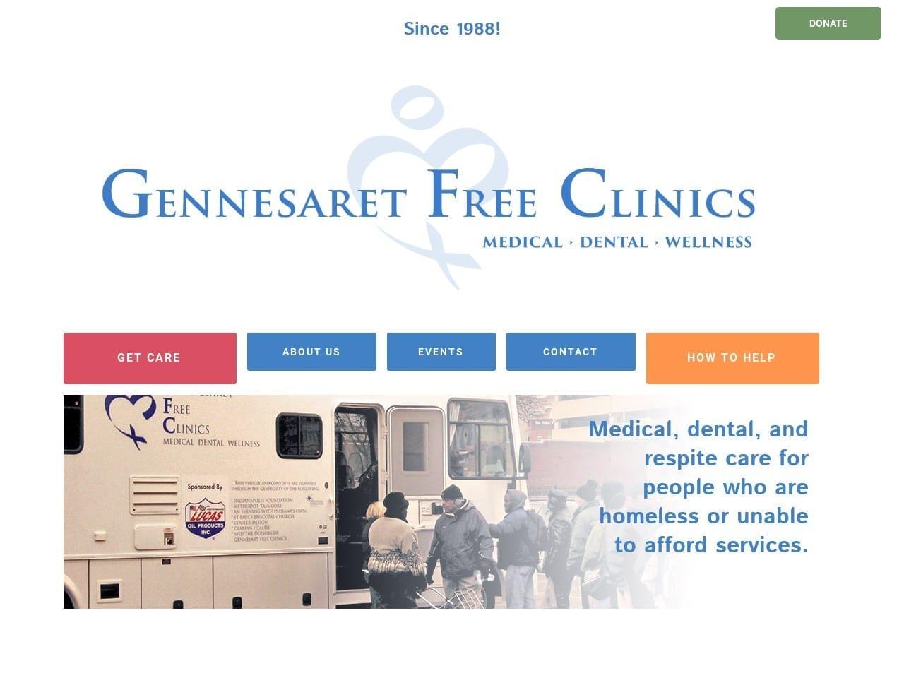 Gennesaret Free Clinic Dental screenshot