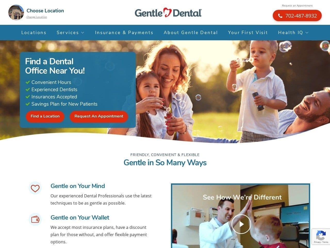 Gentle Dental Inc screenshot