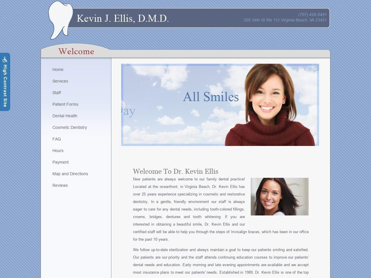 Dr Kevin J Ellis DMD