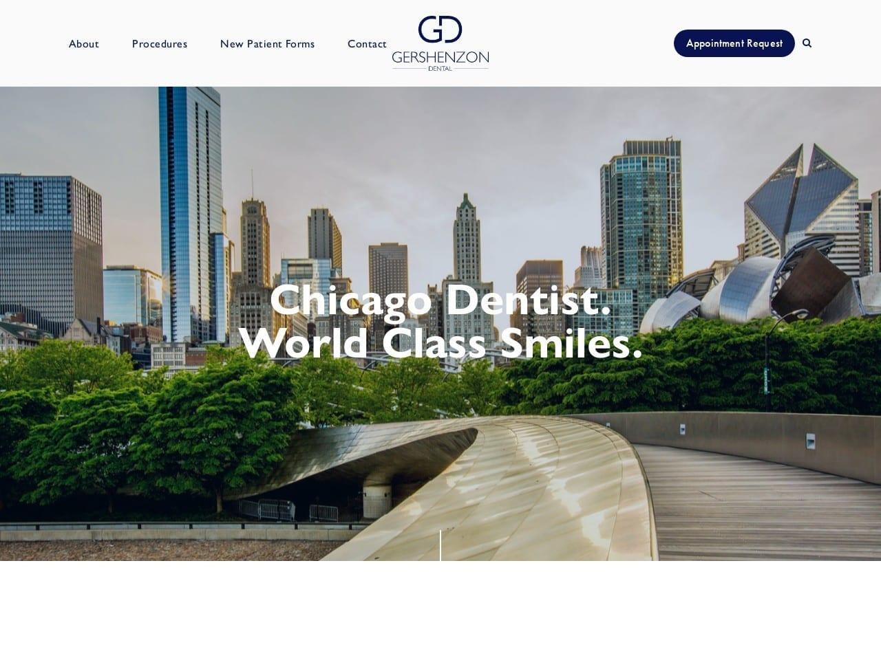 Richard Gershenzon DDS & Associates screenshot