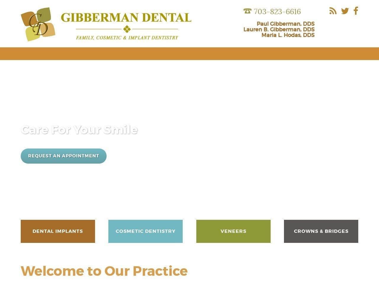 Dr. Paul Gibberman DDS screenshot