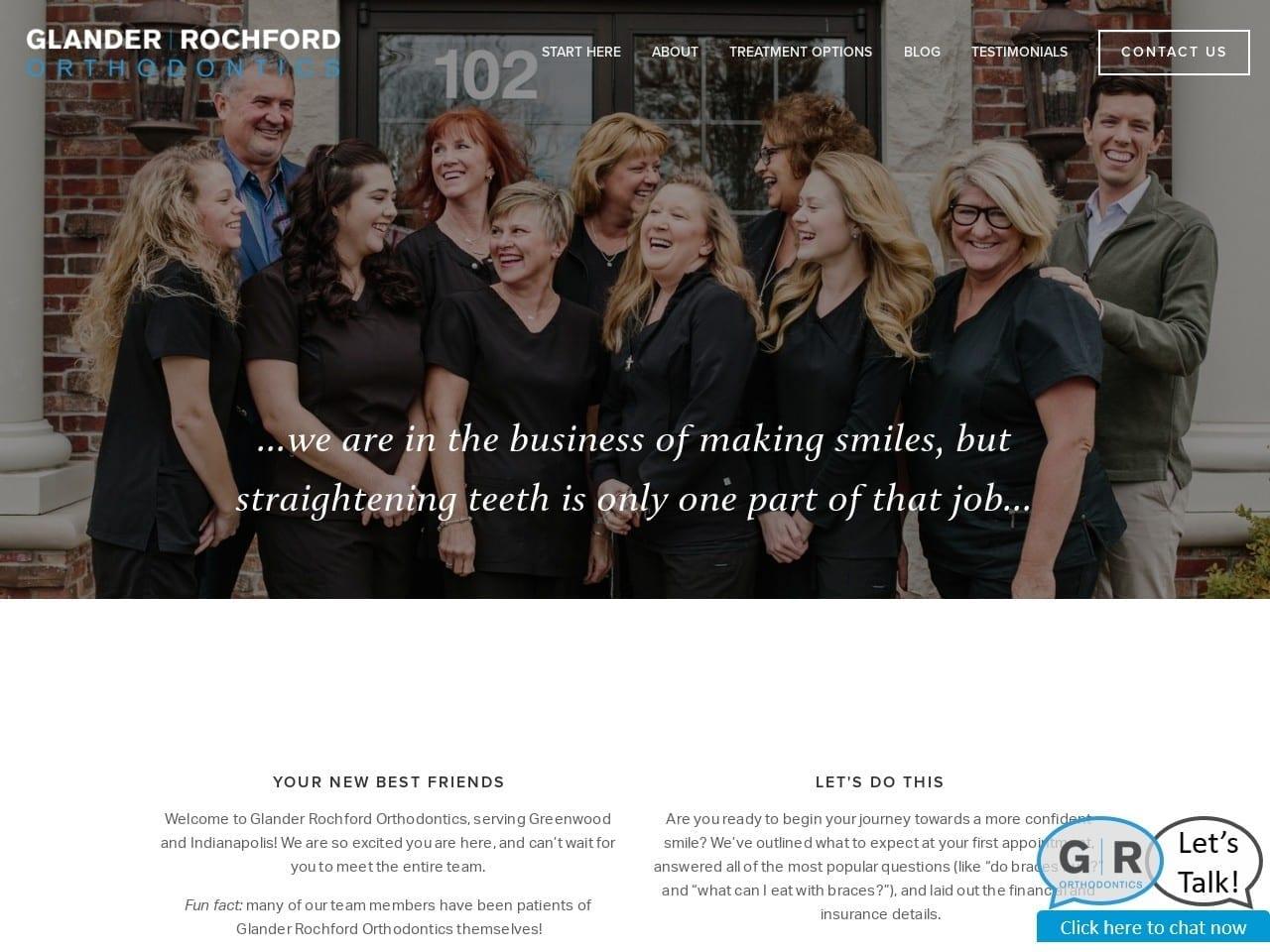 Glander Orthodontics screenshot
