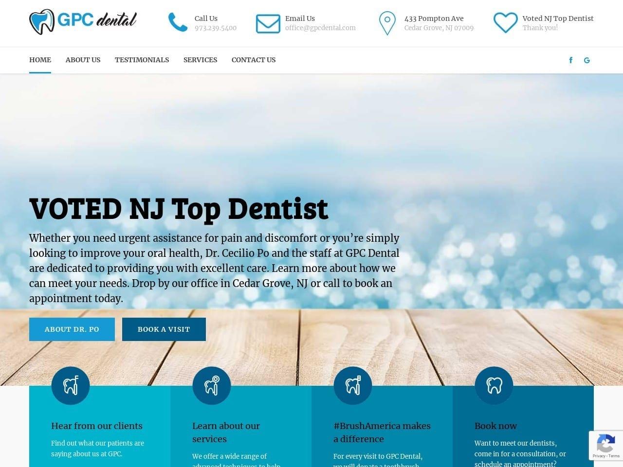 Dr. Cecilio Po Dentist screenshot