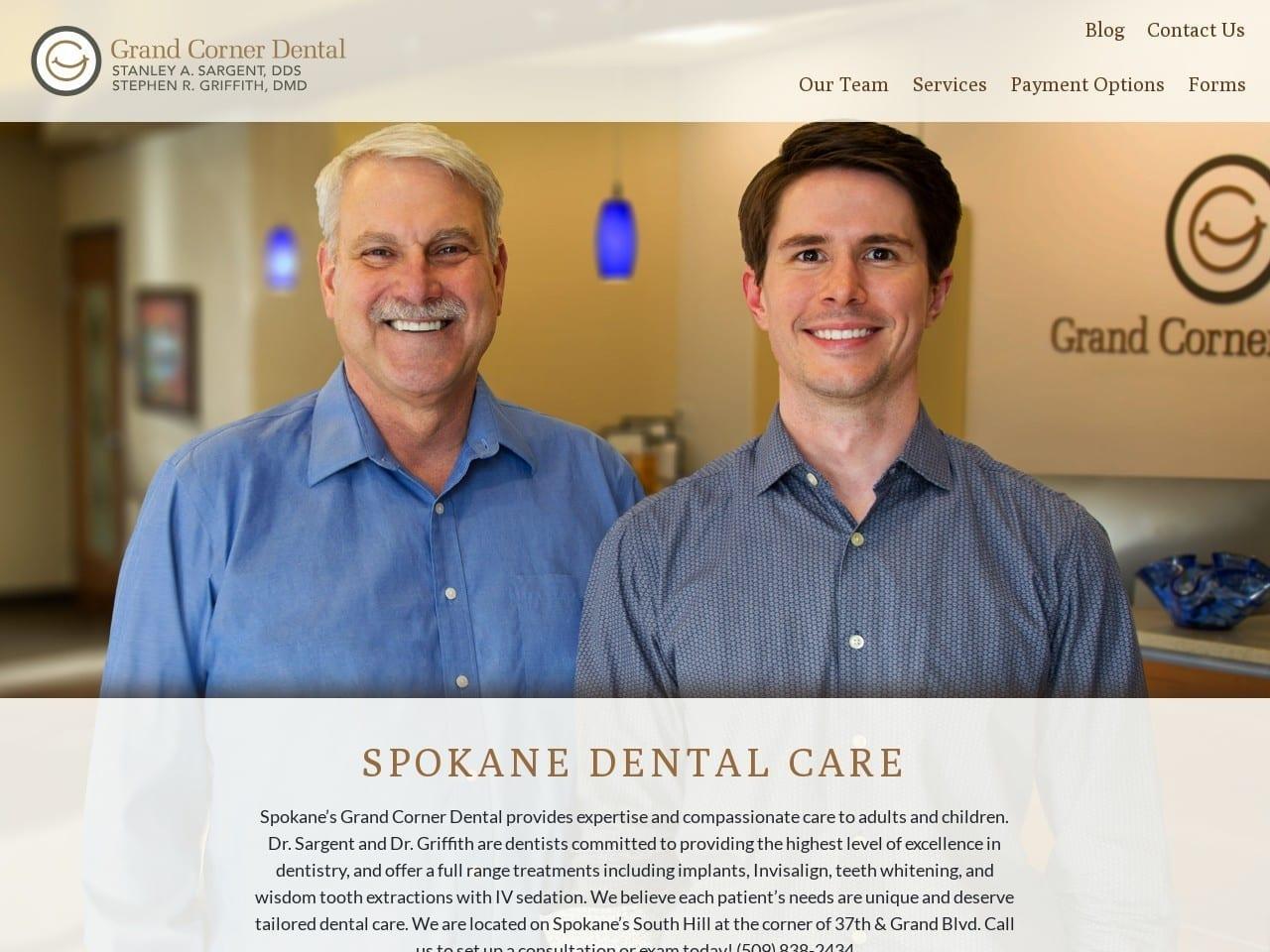 Grand Corner Dental screenshot