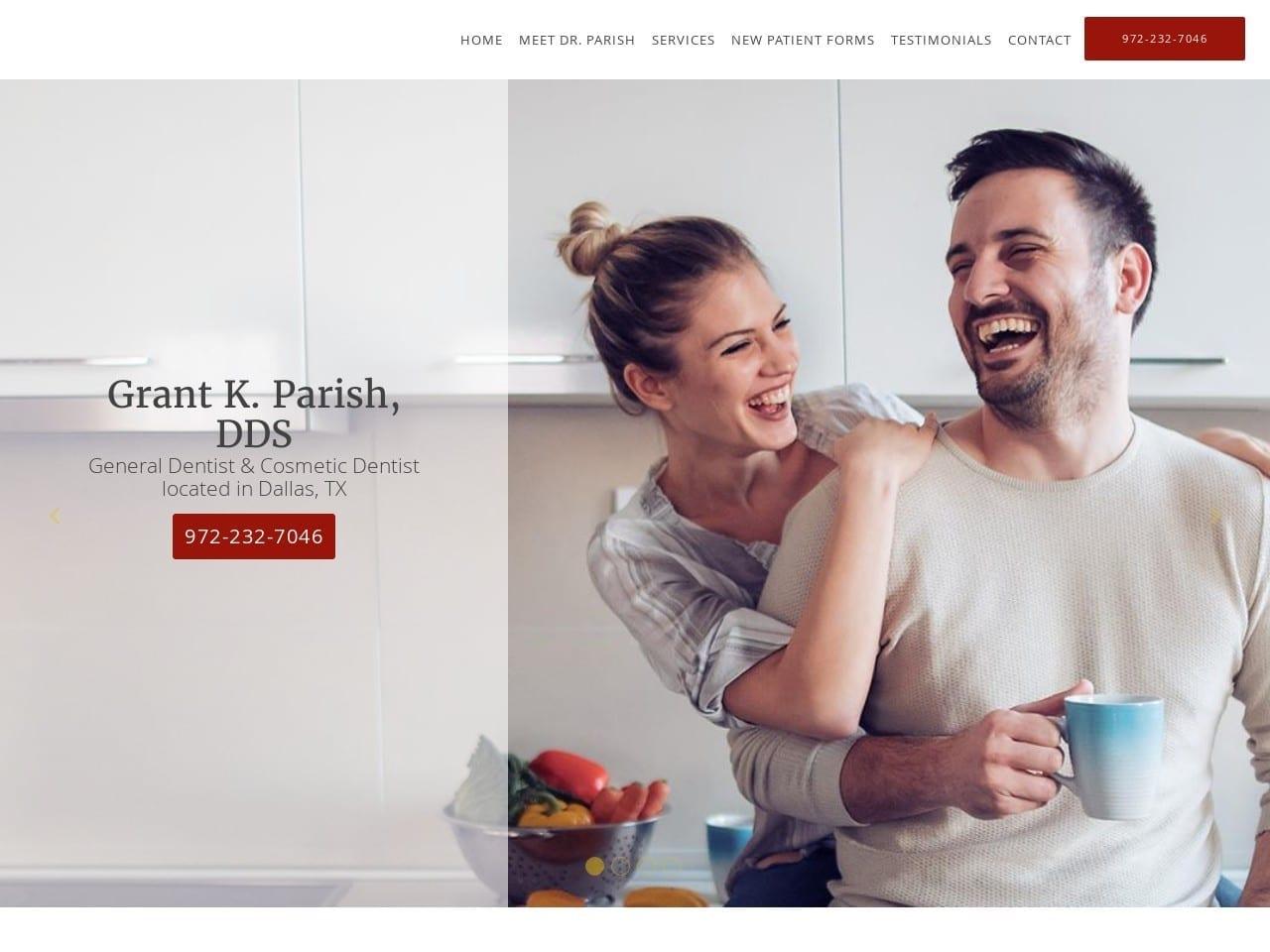 Grant Parish Dds Family Dentist screenshot