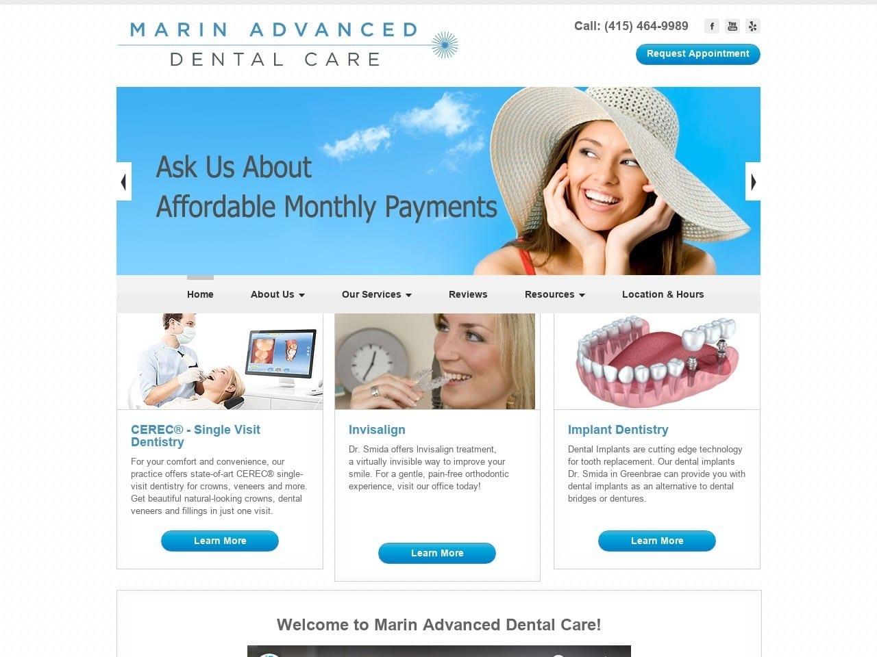 Greenbrae Dental Care screenshot