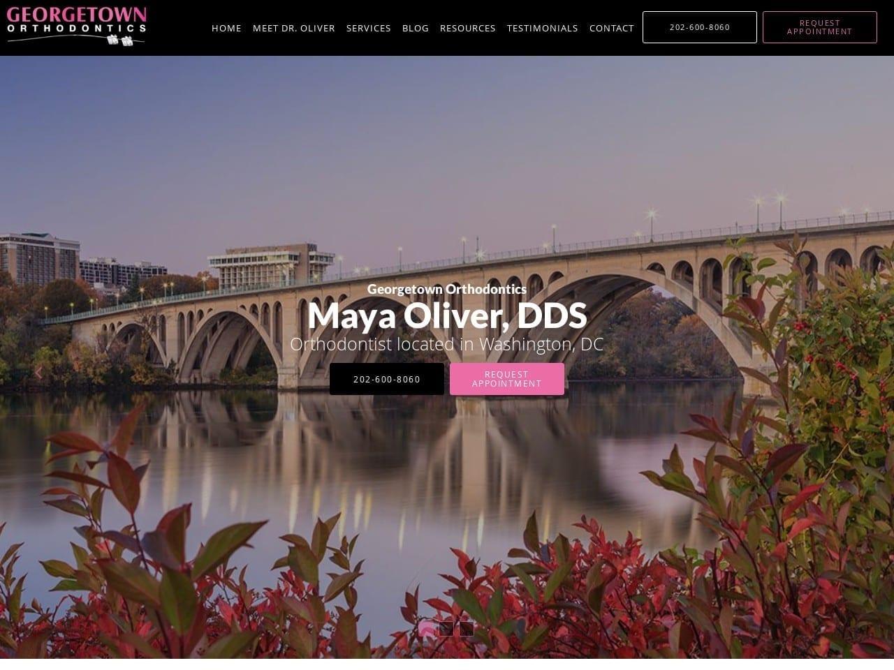 Dr. Maya V. Oliver DDS screenshot
